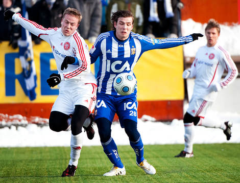Elmar Bjarnarsson, IFK Göteborg. Jeppe Curth, Ålborg