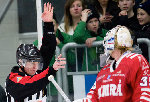 Anders Lindbäck, Timrå (Målvakt) Domare (Utvisning, 2