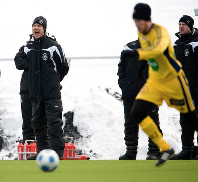 Henrik Larsson, tränare, Landskrona
