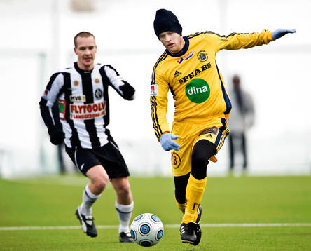 Fotboll, träningsmatch, Ängelholm - Landskrona