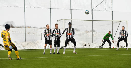 Fotboll, träningsmatch, Ängelholm - Landskrona