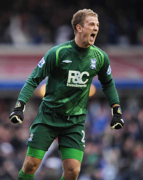 Joe Hart, målvakt, glädje, jubel