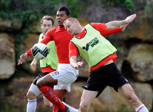 Ricardo Santos och Tobias Carlsson