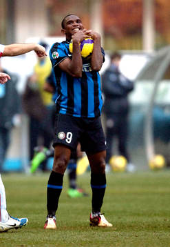 Samuel Etoo, glädje