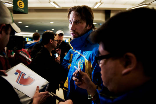 Peter Forsberg, autografjägare, autograf