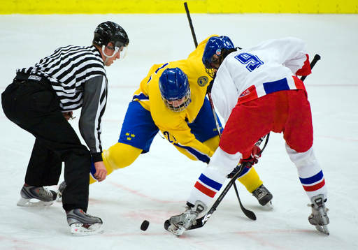 Mika Zibanejad, Sverige och Vojtech Butor,Tjeckien