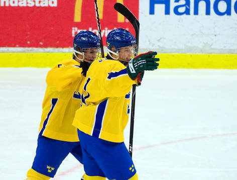 Petter Runesson och Rasmus Bengtsson, Sverige (Jubel)