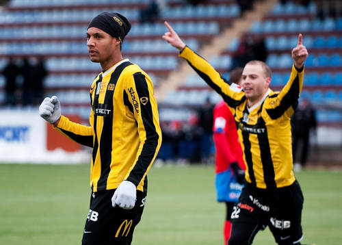 Fotboll, Mathias Ranégie och Daniel Forsell, Häcken