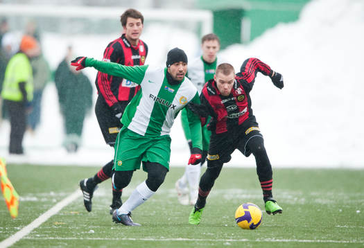 Bläddra bland fler bilder av Fotboll, Träningsmatch, Hammarby - Brommapojkarna
