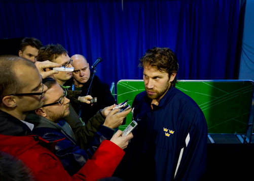 Peter Forsberg, intervju, press
