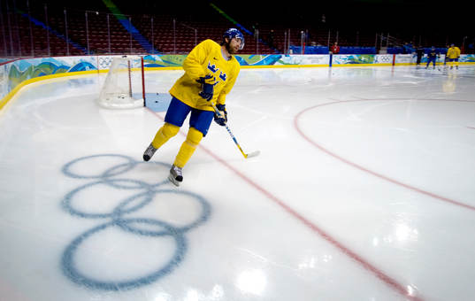 Peter Forsberg. Olympiska ringar