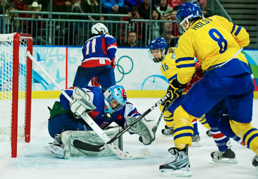Pernilla Winberg och Erika Holst, Sverige, och Zuzana