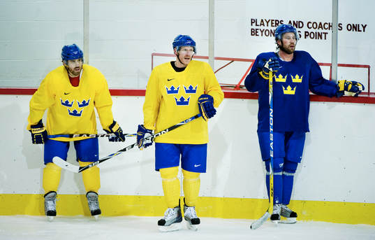 Henrik Zetterberg, Daniel Alfredsson och Peter Forsberg