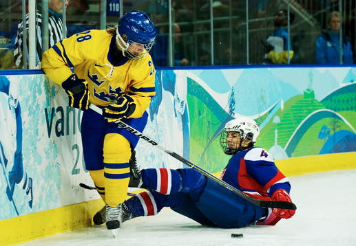 Danijela Rundqvist, Sverige, och Petra Orszaghova, Slovakien