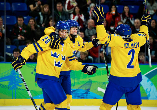 Danijela Rundqvist, Erika Holst och Elin Holmlöv, Sverige,
