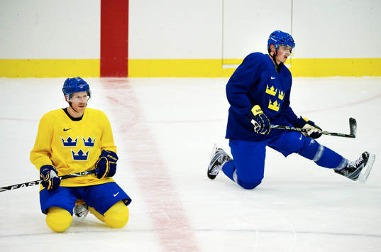 Daniel Alfredsson och Loui Eriksson