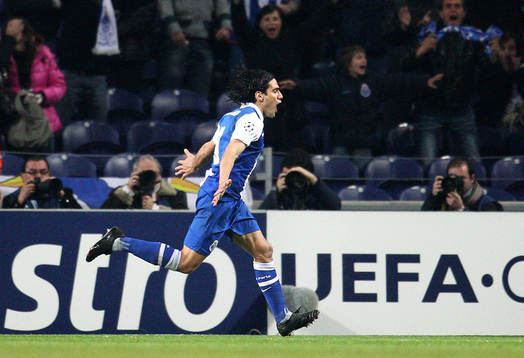 Radamel Falcao, Porto. Jubel
