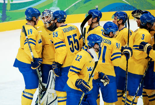 Henrik Lundqvist, målvakt, Sverige, (Jubel)