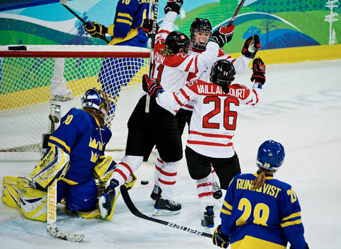 Sarah Vaillancourt, Kanada (Jubel)