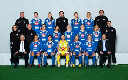 Fotboll, Dam, Damallsvenskan, Linköping, Lagbild