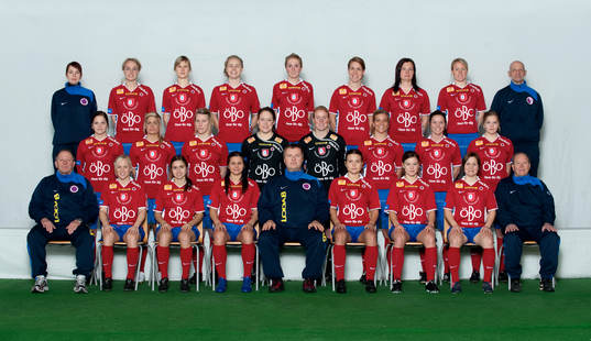 Fotboll, dam, Damallsvenskan, Örebro, Lagbild