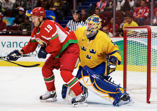 Dmitri Meleshko, Vitryssland, stör Jonas Gustavsson,