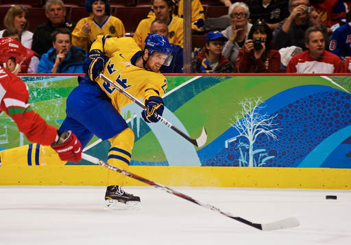 Daniel Sedin, Sverige, skott