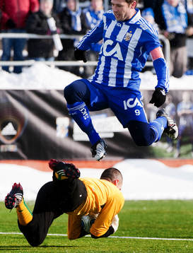 Stefan Selakovic, IFK Göteborg.  Nick Noble, målvakt