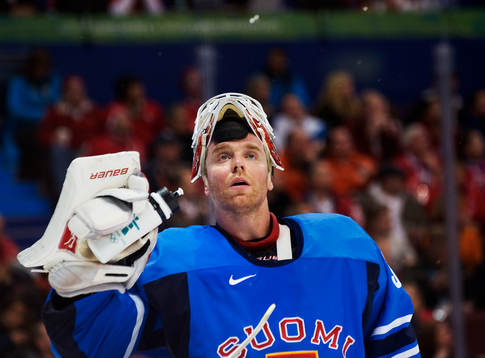 Miikka Kiprusoff, målvakt, Finland