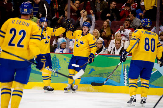 Nicklas Bäckström, Sverige jubel