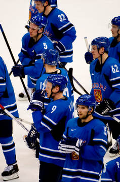 Teemu Selänne, Lasse Kukkonen, Mikko Koivu, Jarkko