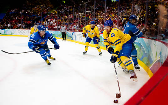 Henrik Zetterberg, Sverige, Jere Lehtinen, Finland