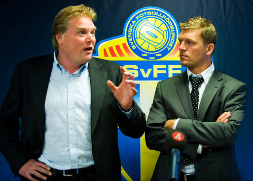 Jörgen Lennartsson, förbundskapten, U21 och Marcus
