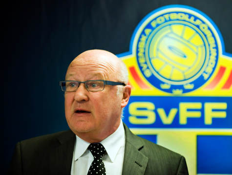 Lars-Åke Lagrell, ordförande, Svenska Fotbollförbundet