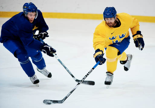 Mattias Weinhandl och Henrik Zetterberg