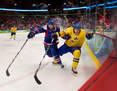 Samuel Påhlsson, Sverige och Lubomir Visnovsky, Slovakien