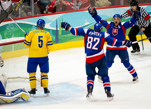 Tomas Kopecky, Slovakien, glädje, jubel