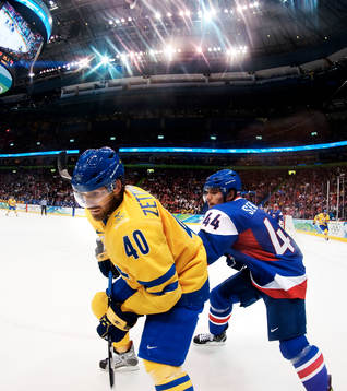 Henrik Zetterberg, Sverige, och Andrej Sekera, Slovakien