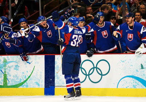 Pavol Demitra, glädje, jubel