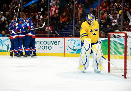 Henrik Lundqvist, målvakt, Sverige, depp. Slovakien,