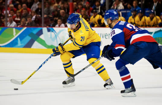 Peter Forsberg, Sverige mot Pavol Demitra, Slovakien