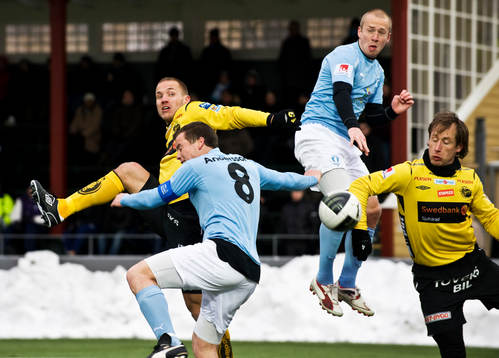 Fotboll, träningsmatch, Malmö FF - Elfsborg