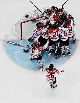 Shannon Szabados, målvakt Kanada  (Jubel)