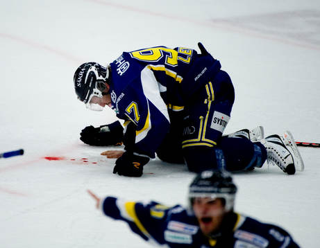 Per Ledin, HV71, skada