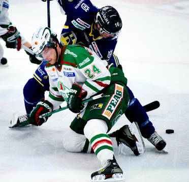 Jeremy Colliton, Rögle och Kristopher Beech, HV71