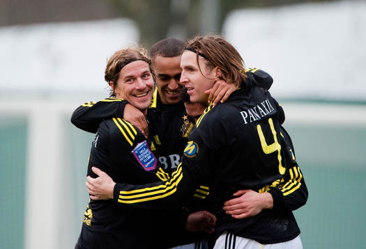 Daniel Tjernström, Walid Atta, Nils-Eric Johansson, AIK