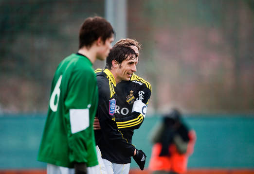 Sebastian Eguren, AIK och Daniel Tjernström, AIK (Jubel)
