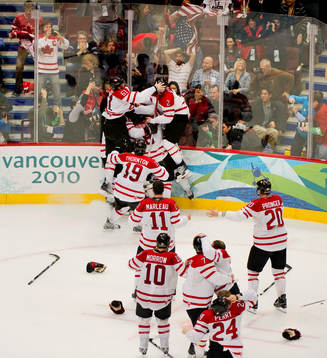 Sidney Crosby, kanada avgjorde i sudden death. Kanada tog