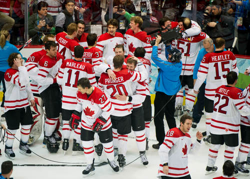 Sidney Crosby, Kanada avgjorde i sudden death. Kanada tog