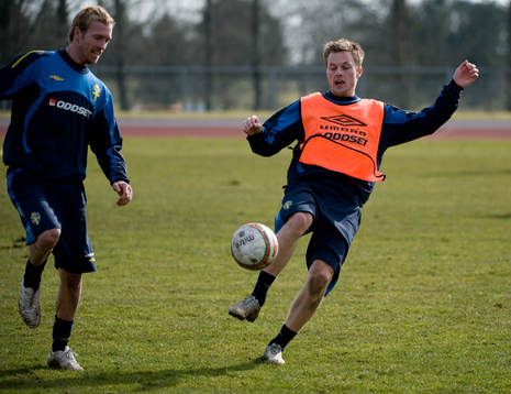 Christian Wilhelmsson och Sebastian Larsson